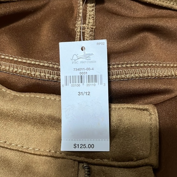 Banana Republic Vegan Suede Low Rise Bootcut Pant - Picture 14 of 14